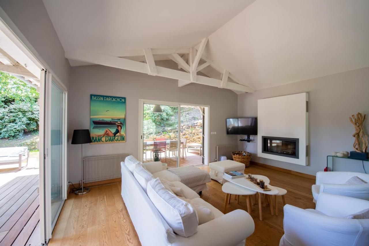 Villa Spacieuse A Arcachon, Proche Plages, Jardin Екстер'єр фото